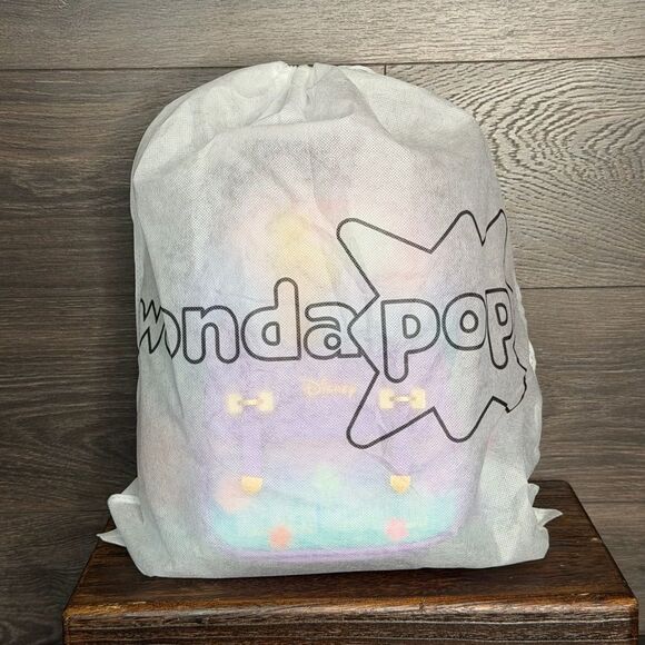 Tinkerbell WondaPop 11" Vegan Leather Fashion Mini Backpack in Purple. NWT! - Picture 12 of 14